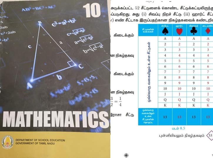 6, 10th standard school textbooks removal of lessons related to online rummy know in detail Online Rummy Textbook : 6, 10-ஆம் வகுப்பு பள்ளி புத்தகங்களில் சீட்டுக்கட்டு தொடர்பான பாடங்கள் நீக்கம்; என்ன காரணம்?