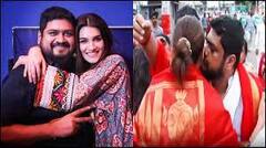 Adipurush: 'ਆਦਿਪੁਰਸ਼' ਦੇ ਨਿਰਦੇਸ਼ਕ ਨੇ ਮੰਦਰ 'ਚ ਕ੍ਰਿਤੀ ਸੈਨਨ ਨੂੰ ਕੀਤਾ 'Goodbye Kiss', ਗੁੱਸੇ 'ਚ ਭੜਕਿਆ ਭਾਜਪਾ ਆਗੂ ਭੱਖਿਆ ਵਿਵਾਦ