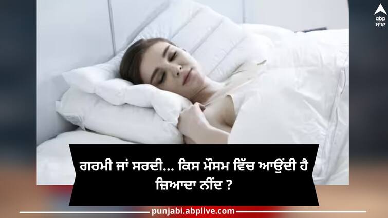 sleep-disorder-study-says-that-people-facing-sleeping-problem-during-summer-and-sleep-more-in-winter ਗਰਮੀ ਜਾਂ ਸਰਦੀ... ਕਿਸ ਮੌਸਮ ਵਿੱਚ ਆਉਂਦੀ ਹੈ ਜ਼ਿਆਦਾ ਨੀਂਦ ? ਪੜ੍ਹੋ ਇੱਕ ਅਧਿਐਨ ਵਿੱਚ ਕੀ ਪਤਾ ਚੱਲਿਆ ਹੈ