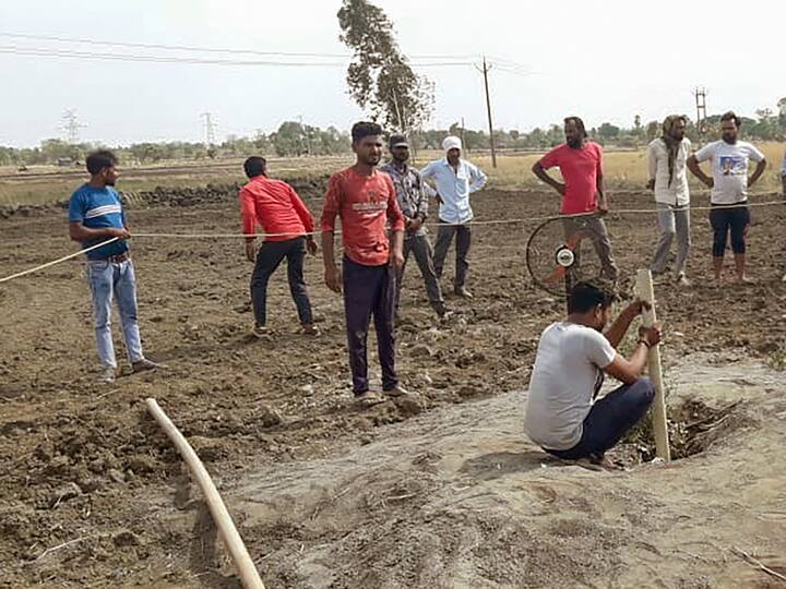 A team of robotic experts also joined the operation on Thursday morning to rescue the girl, who fell into the 300-feet deep borewell in a field at Mungavali village on Tuesday afternoon, said officials. Image Source: PTI