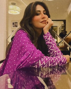 Chitrangda Singh Shares Phulkari Love In A Purple Saree; See