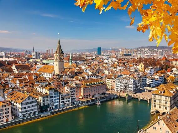 ઝ્યુરિચઃ ટોપ-10માં ઝ્યુરિચ શહેરનો પણ સમાવેશ થાય છે અને તે વિશ્વનું છઠ્ઠું સૌથી મોંઘું શહેર છે.