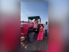 खासदार नवनीत राणा शेतकऱ्यांच्या बांधावर