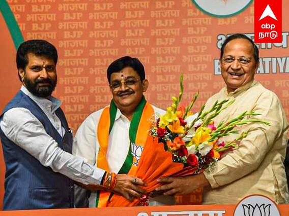 Maithreyan Joins Bjp : கழற்றிவிட்ட இபிஎஸ்.. கண்டிகொள்ளாத ஓபிஎஸ்.. மீண்டும் பாஜகவில் மைத்ரேயன்..