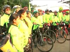 Nashik Cycle Wari : हरिनामाच्या जयघोषात सायकल वारीचं पंढरपूरकडे प्रस्थान