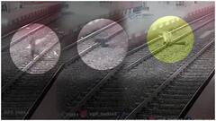 RPF woman constable Saves A Man's Life |పట్టాలపై ఆత్మహత్యకు ప్రయత్నం..కాపాడిన కానిస్టేబుల్ | ABP