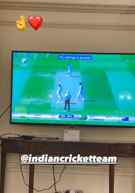 Rishabh Pant Cheers For Team India As They Struggle Against Australia In WTC Final