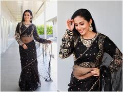 Sadaa: నల్ల చీరలో సదా - ఆమె అందానికి కుర్రాళ్లంతా ఫిదా!