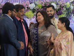 నటి సుమలత కొడుకు రిసెప్షన్ వేడుకలో చిరంజీవి ఫ్యామిలీ సందడి