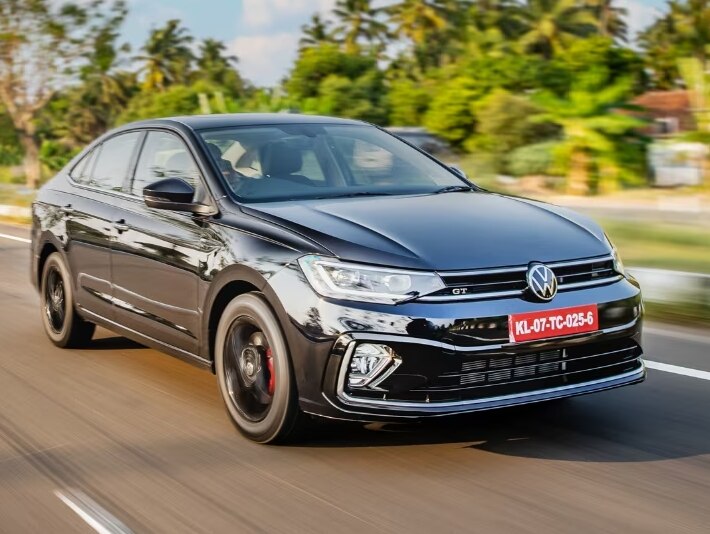 Volkswagen Virtus GT:  फोक्सवॅगन Virtus GT 1.5 चा फर्स्ट लूक, जाणून घ्या काय आहेत वैशिष्ट्ये?