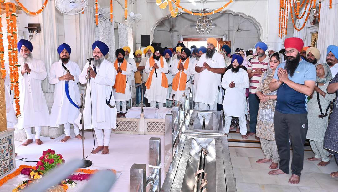 On the occasion of the foundation day of Sri Akal Takht Sahib Gurmat event was organized Amritsar News: ਸ੍ਰੀ ਅਕਾਲ ਤਖ਼ਤ ਸਾਹਿਬ ਦਾ ਸਥਾਪਨਾ ਦਿਵਸ, ਮਜਲੂਮਾਂ ਨੂੰ ਹਰ ਵੇਲੇ ਸ੍ਰੀ ਅਕਾਲ ਤਖ਼ਤ ਸਾਹਿਬ ਨੇ ਦਿੱਤਾ ਸਹਾਰਾ-ਜਥੇਦਾਰ