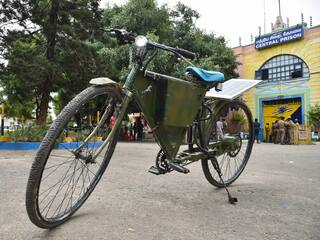 An e-cycle designed by a life sentence Prisoner in Coimbatore Jail E Cycle Coimbatore : கோவை சிறையில் ஆயுள் தண்டனை கைதி வடிவமைத்த இ சைக்கிள்  குவியும் பாராட்டுகள்!