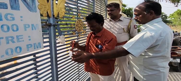 Boy drowns near Sriperumbudur Private swimming pool sealed TNN ஸ்ரீபெரும்புதூர் அருகே நீரில்  மூழ்கி சிறுவன் உயிரிழப்பு -  தனியார் நீச்சல் குளத்திற்கு சீல் வைப்பு