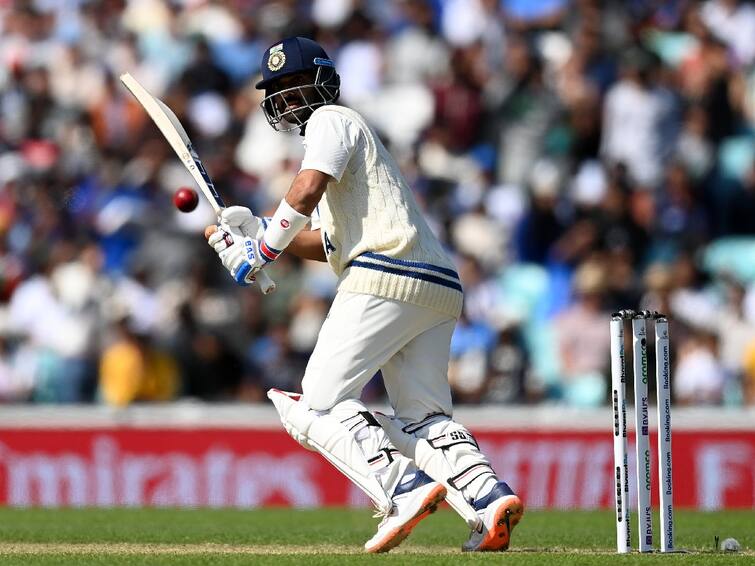 IND vs AUS WTC Final 2023 Ajinkya Rahane Hits Half Century World Test Championship Rahane Half Century: ஆபத்பாந்தவனாக மாறிய ரஹானே... ஃபாலோ - ஆனை தவிர்க்குமா இந்தியா?