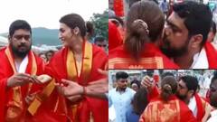 Kriti Sanon : क्रिती सेननपासून दीपिकापर्यंत, 'या' सेलिब्रिटींच्या रिअल लाईफ Kiss वरून वाद