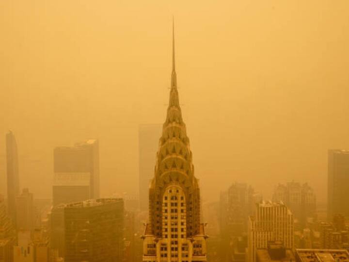 'Not Mars, But NYC': People React To Orange New York Skyline Shrouded By Smoke From Canadian Wildfires 'Not Mars, But NYC': People React To Orange New York Skyline Shrouded By Smoke From Canadian Wildfires