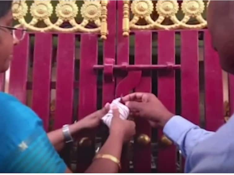 Karur Temple Sealed After Caste Hindus Prevent Dalits From Entering Premises Karur Temple Sealed After Caste Hindus Prevent Dalits From Entering Premises