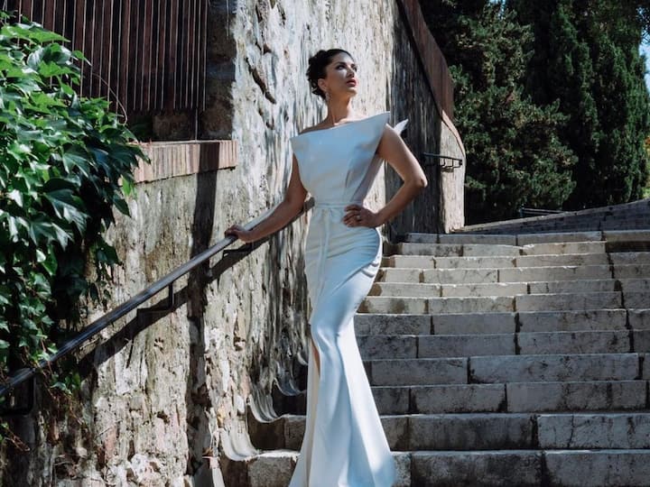 Sunny Leone surprised fans by sharing gorgeous old photos from the Cannes Film Festival, where she wore an exquisite white gown.