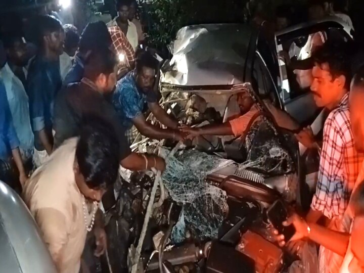 Accident: சீர்காழி அருகே அரசு பேருந்து கார் மீது மோதி விபத்து - கார் ஓட்டுநர் உயிரிழப்பு