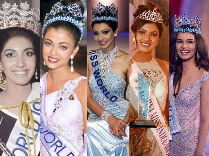 List Of Miss World From India : तब्बल 27 वर्षांनी भारताला दुसऱ्यांदा स्पर्धेचे यजमानपद भूषवण्याचा मान भारताला मिळाला आहे. आत्तापर्यंत  'या' सौंदर्यवतींनी मिस वर्ल्डचा खिताब मिळवला होता ...