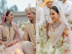 Sonnalli Seygall से लेकर कियारा आडवाणी तक, जब इन एक्ट्रेसेस ने लाल सुर्ख जोड़ा छोड़ अपनी शादी में पहनें दूसरे शेड्स