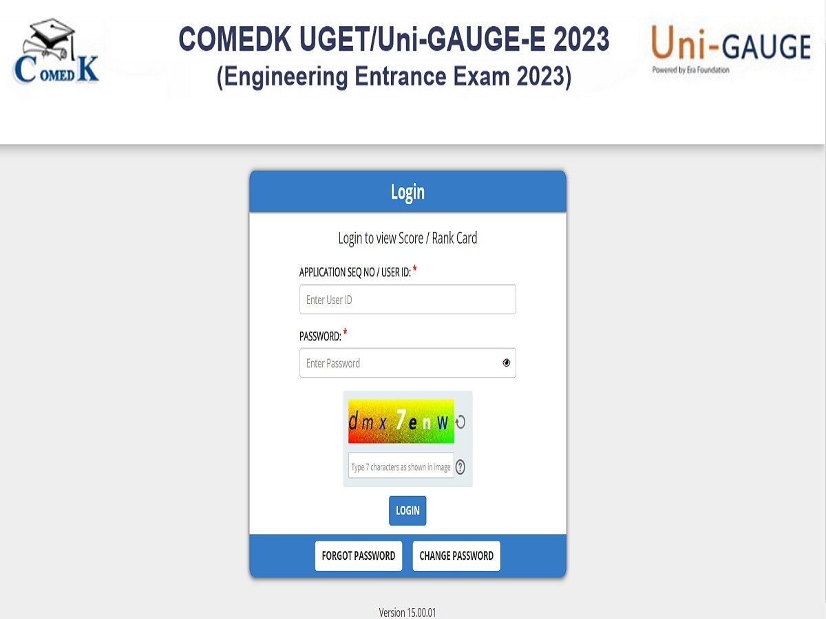 COMEDK UGET Results 2023 Declared On Comedk.org; Counselling From Tomorrow