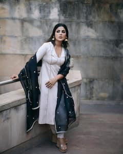 Actress Samyuktha : 'சுடிதார் அணிந்து வந்த சொர்கமே..' நடிகை சம்யுக்தாவின் அழகிய புகைப்படங்கள்!