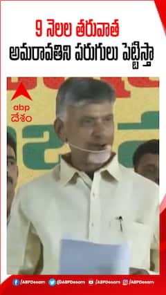 9 నెలల తరువాత అమరావతిని పరుగులు పెట్టిస్తా : చంద్రబాబు