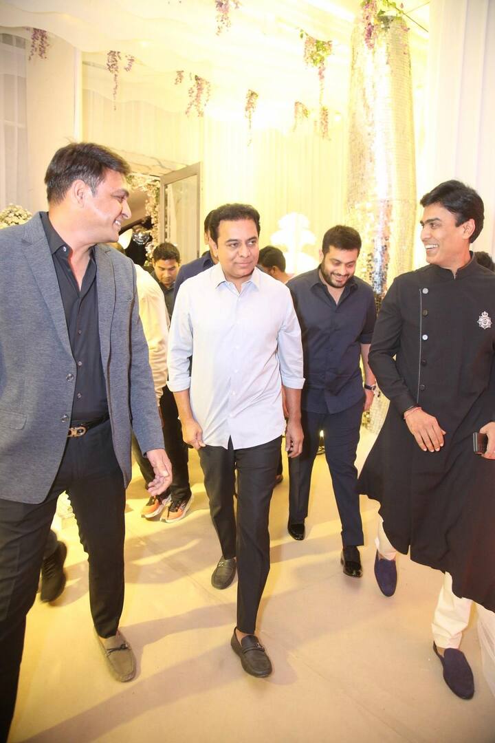 అట్టహాసంగా శర్వానంద్- ర‌క్షిత రిసెప్షన్ వేడుక