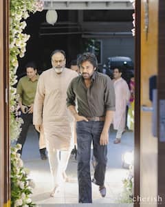 Pawan Kalyan At Varun Tej Lavanya Engagement : అబ్బాయ్ ఎంగేజ్‌మెంట్‌లో బాబాయ్ పవర్‌ఫుల్ ఎంట్రీ - పవన్, చరణ్ ఫోటోలు చూశారా?