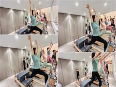 People Embrace Serenity Ahead Of International Yoga Day In China's Wuhan. In Pics