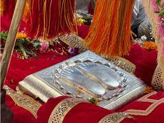 Ashadhi wari 2023 :  विठुरायाचा गजर, टाळ, मृदुंग संग वारकरी दंग; देहूत जमला वैष्णवांचा मेळा