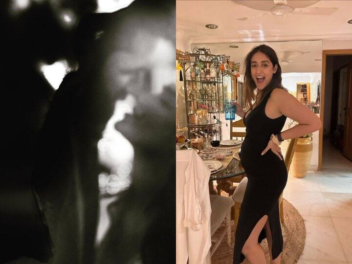 Ileana Dcruz shared monochrome photo with her boyfriend intimate picture on instagram Ileana D'cruz ने दिखाई अपने बच्चे के पिता की झलक, मिस्ट्री मैन के साथ शेयर की मोनोक्रोम तस्वीर