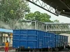 Fire Breaks Out In Goods Train Compartment At Rupsa Railway Station In Odisha’s Balasore