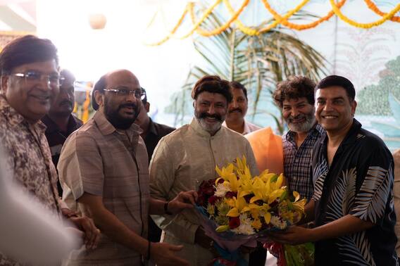 NBK 109 Launch Photos : బాలకృష్ణ కొత్త సినిమా ఓపెనింగ్ ఫోటోలు - ఎవరెవరు వచ్చారో చూశారా?