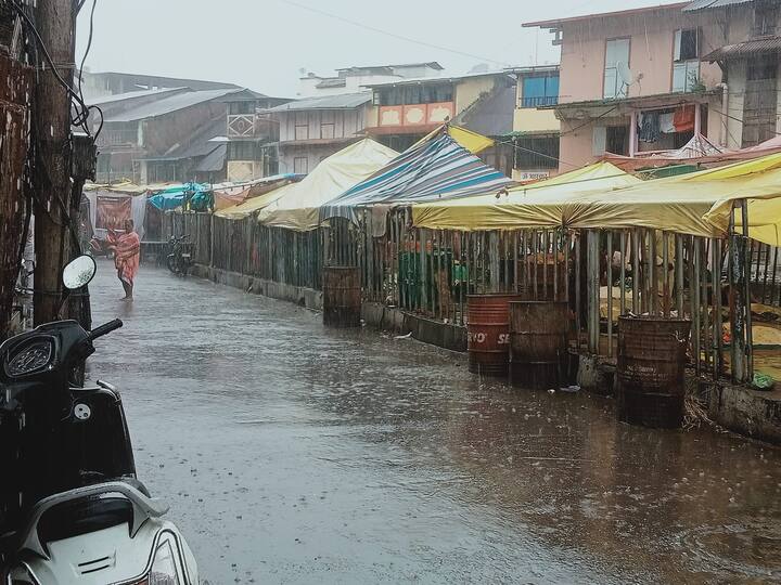 आजही जिल्ह्यातील लासलगावसह कळवण परिसरात वादळीवारासह मान्सूनपूर्व पावसाने दमदार हजेरी लावली मात्र वादळी वाऱ्याने घरांसह शाळेचे पत्रे उडाल्याने मोठे नुकसान झाले आहे.