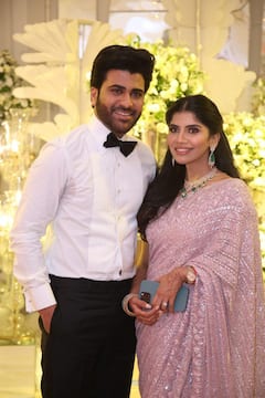 అట్టహాసంగా శర్వానంద్ రిసెప్షన్ వేడుక, హాజరైన సినీ దిగ్గజాలు