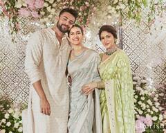 Chiranjeevi Blessings to Varun Tej Lavanya : వరుణ్, లావణ్యకు మెగాస్టార్ ఆశీసులు - నిహారిక జోష్‌ఫుల్ ఫోటోలు