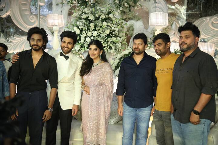అట్టహాసంగా శర్వానంద్- ర‌క్షిత రిసెప్షన్ వేడుక