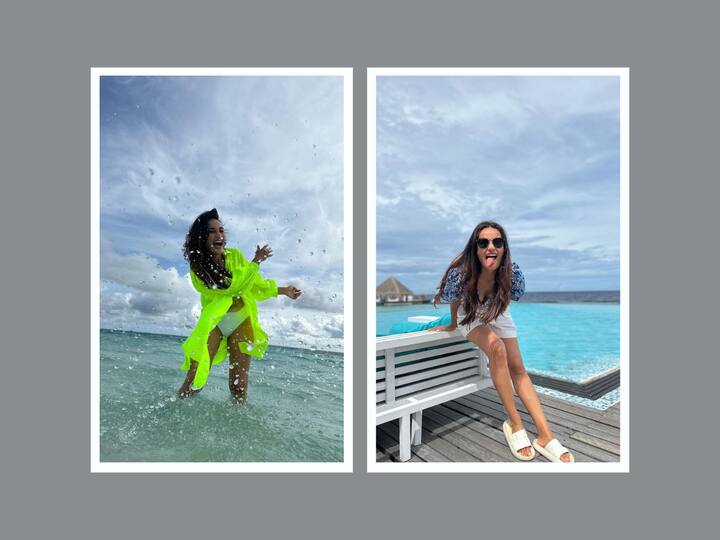 Surbhi Jyoti is currently in a holiday mood and she gave a glimpse of her vacation in her latest Instagram posts.