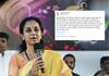 NCP Supriya Sule : शरद पवारांनी केलेल्या कार्यकारी अध्यक्षपदाच्या घोषणेनंतर सुप्रिया सुळेंची पहिली प्रतिक्रिया...