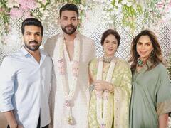 वरुण-लावण्या की सगाई में प्रेग्नेंट वाइफ के साथ पहुंचे रामचरण, बेबी बंप फ्लॉन्ट करती Upasana ने सिल्क काफ्तान में लूटी लाइमलाइट