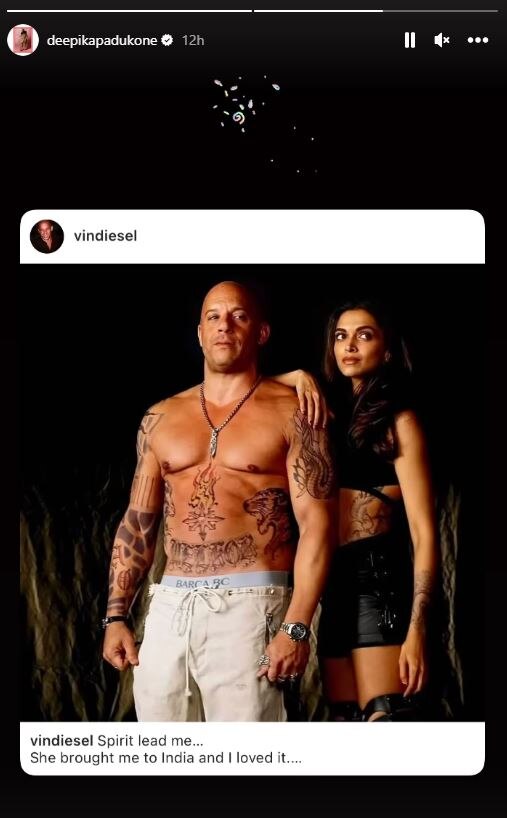 हॉलीवुड एक्टर Vin Diesel को दीपिका पादुकोण की आई याद, तस्वीर शेयर कर कही ऐसी बात कि एक्ट्रेस को देना पड़ा जवाब