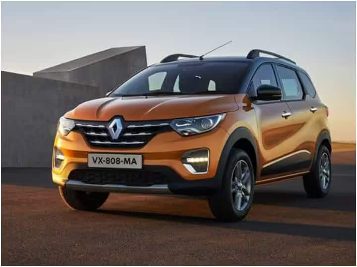 Renault Company Gives You Large Discount Offer In Month Heavy Discount On Kwid Kiger Triber News Marathi Renault Discount Offer : Renault कडून जून महिन्यात हजारो रुपयांची सूट, कोणती कार खरेदी करताना किती बचत?