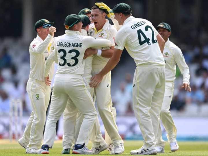 IND vs AUS,  WTC Final 2023: Australia won by 209 runs champions against India 2nd Innings Day 5 The Oval Stadium Australia Won WTC Final 2023: ऑस्ट्रेलिया का वर्ल्ड टेस्ट चैंपियनशिप के खिताब पर कब्जा, फाइनल में भारत को 209 रनों से हराया