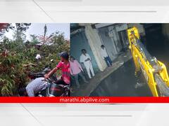 संभाजीनगर शहरात दीड तासात 35.8 मि.मी. पाऊस; पहिल्याच पावसात नालेसफाईचे पितळ उघड