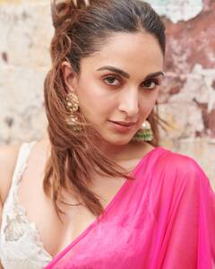 Kiara Advani: పింక్ చీరలో విరిసిన గులాబీ పువ్వులా కియారా అద్వానీ