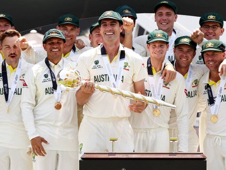 Australia is the First Cricket Team to Win ODI Worldcup T20 World Cup Champions Trophy ICC Test Championship Australia: ప్రపంచ క్రికెట్ చరిత్రలో కంప్లీట్ టీమ్ ఆస్ట్రేలియానే - అన్ని ఐసీసీ ట్రోఫీలూ వారి ఖాతాలో!