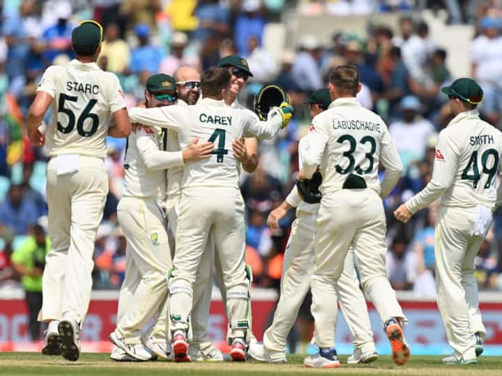 ऑस्ट्रेलिया ने अपनी दूसरी पारी 8 विकेट पर 270 रन बनाकर घोषित की. इस तरह भारत के सामने वर्ल्ड टेस्ट चैंपियनशिप फाइनल जीतने के लिए 444 रनों का लक्ष्य था. (Photo Credit - Social Media)