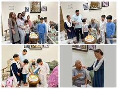 Ex-Bihar CM Lalu Yadav Celebrates 76th Birthday With Family In Patna As Wishes Pour In — SEE PICS